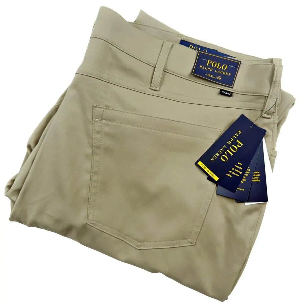Polo Ralph Lauren Performance Pants Active Fit 40x32 Wicking Stretch NWT